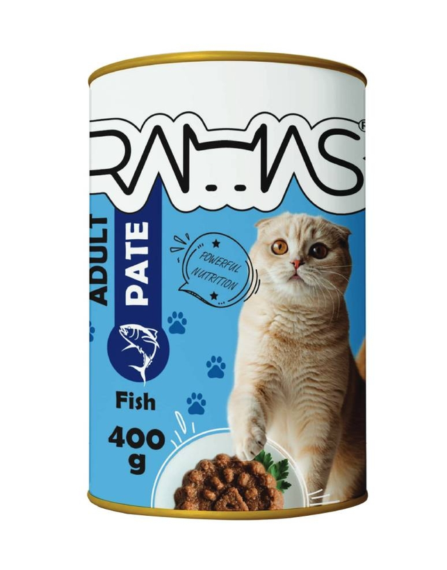 کنسرو غذای گربه راماس مدل Tuna وزن 400 گرم
